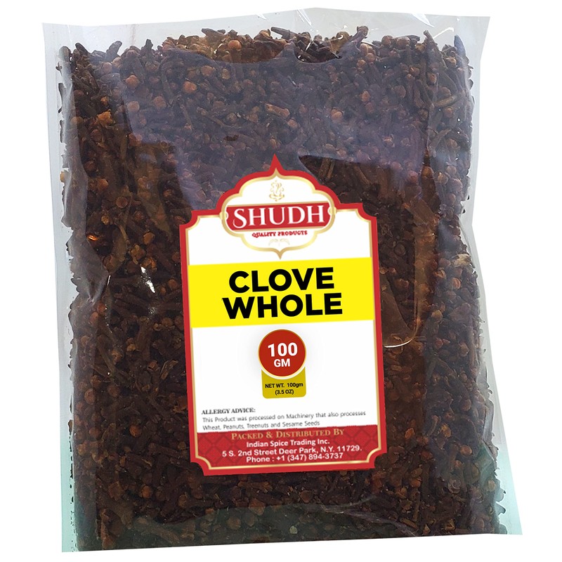 Indian Spice Cloves Whole (Laung) 3.4 oz (100g) , Tea,