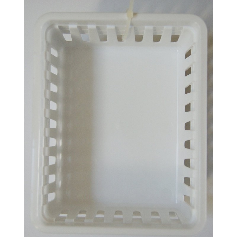 Basic Square Mini Bin Storage Trays - White - 3pk