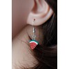 Miniblings Watermelon Earrings Pendant Fruit Fruit Melon Melon Disc –