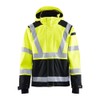 Blaklader Men's Watertight High Visibility Reflective Hi-Vis Premium Shell Safety