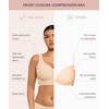 FeelinGirl Compression Bra for Women Post Surgery Front Closure Post