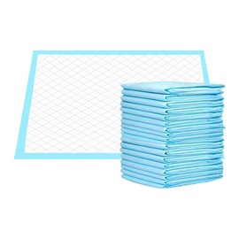 Gadgetking 100 Disposable Incontinence Bed Pads Protection Sheets Absorbency 160x80cm Mattress Extra Large XL Patient For Adults Single Absorbent Protective Sofa Wetting Underpads Protector Child Kids (100)