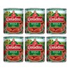 Contadina Whole Peeled Tomatoes with Basil, 28 oz (Pack of