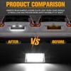 Gempro Led License Plate Light Tag Lamp Assembly Compatible with