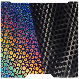 Upgraded 355x346mm Build Plate for Bambu Lab H2D,PEH PED Sheet Double Sided Smooth Textured Heated Bed Spring Steel Flexible Platform for H2D Combo Printer Accessories Replacement