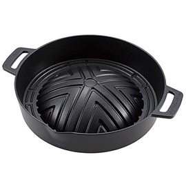 CAPTAIN STAG UG-3091 Aluminum Die-Cast Genghis Khan Pan, Non-Stick, 7.9 inches (20 cm)