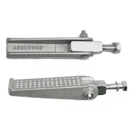 AAOK Aluminum Anderson FOOT PEG RESTS Harley Triumph Indian Chopper Bobber Era Bikes