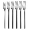 WMF Nuova Kuchengabel Set 6-teilig, 16 cm, Cromargan Edelstahl poliert,