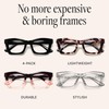 CCVOO +1.75 Stylish Reading Glasses for Women, Eyeglasses, Blue Light