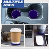 Car Cup Coaster, 2.75 Inch Silicone Non-Slip Shockproof Cup Holder
