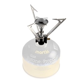 MSI-12 Isobutane 12000 btu Backpackers Stove Trekking Hiking Camping Outdoors Versatile Efficient Sophisticated Features Practical Foldable Design by MARTIN