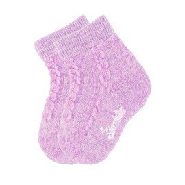 Sterntaler Unisex Baby Socks Pack of 2, Pink melange