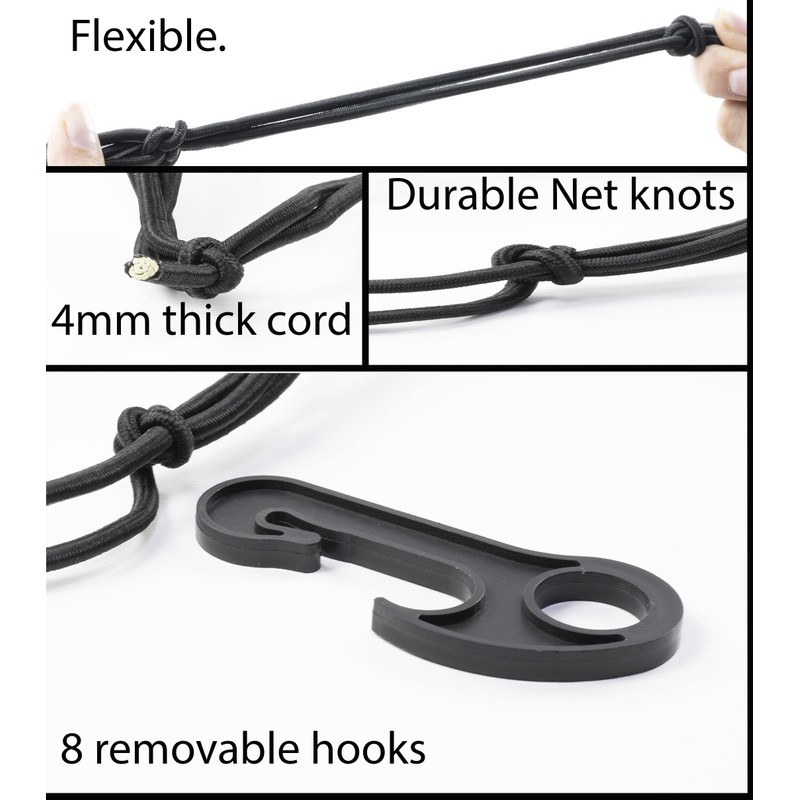 AERZETIX - C59743 - Elastic Luggage Protection Net 90 x