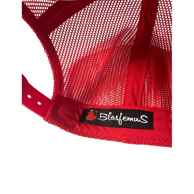 Blasfemus Baseball Cap for Men and Women with Embroidered Visor