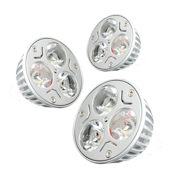 (70% Clearance) 3 Pack DIMMABLE Day Light LED MR16 BULB LED light Lighting Bulb 12V 6W