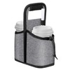 Odavom 2 Cups Foldable Drink Carrier - Portable Reusable Travel