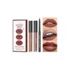 Set De 3 Labiales Labiales Larga Duracion Labios Impermeable