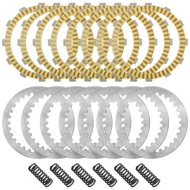 Caltric Clutch Friction Steel Plates And Springs Kit for Honda VTX1300 2003-2009