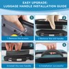 plplaaoo 2 x Suitcase Handle, Luggage Suitcase Handle, 24.1 cm