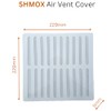 SHMOX 9x9 Inch (229X229mm) Adjustable Air Vent Cover for Effortless