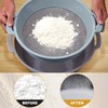 Multi-function Flour Baking Sifter 4 pack set: Fine Mesh Round