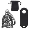 Penitue Motorcycle Guardian Bell, Good Luck Riding Bell with Hanger