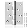 6 Pack Ball Bearing Door Hinges, 4 x 3 Inchs