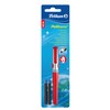 Pelikan Pelikano R480 972430 Rollerball Pen Red + 2 Cartridges