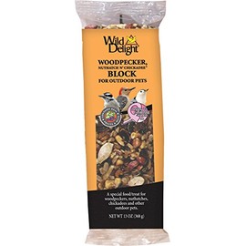 Wild Delight 388490 13 Oz Woodpecker & Wild Bird Nut Block