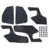 XUKEY 5X for 96-02 Toyota 4Runner RUBBER Splash Shields Inner