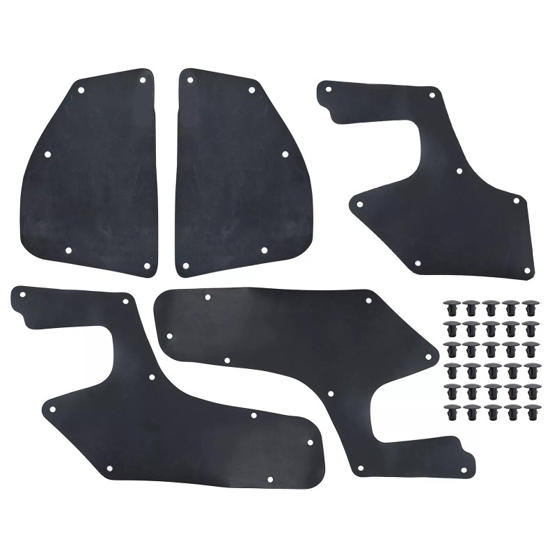 XUKEY 5X for 96-02 Toyota 4Runner RUBBER Splash Shields Inner