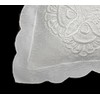 #8139 Lace Table Runner Antique White (60 cm Round)