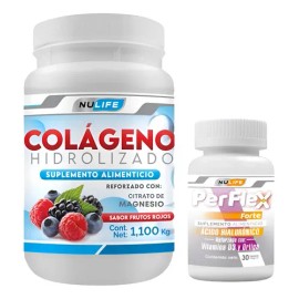 Pack Perflex Colageno Magnes Frutos Rojos Nulife