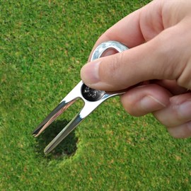 Moose Head Illustration Golf Golfing Divot Repair Tool Bottle Opener