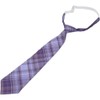 Plus Nao School Necktie, One-touch Necktie, Girls Students, Boys, Checkered