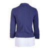 Auliné Collection - Blazer de punto de color liso para