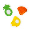 Bright Starts Pack 3 Mordederas para Bebé Texturizadas de Frutas