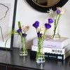 35 PCS Glass Bud Vases for Centerpieces, 5.5" Clear Small