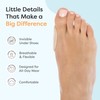 ZenToes Bunion Pads to Wear with Shoes – Waterproof Soft