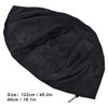 Lybunair Dustproof Fire Pit Cover, Waterproof Outdoor Fireplace Cover, Sunproof