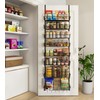 Mefirt Over The Door Pantry Organizer, Wall Mount Spice Rack,