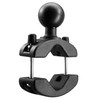 WINDFRD Aluminum Grab Bar Clamp Mount Base with 1.5'' Ball