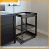 RIVECO 6U Server Rack with Wheels Open Frame Networking Rack+