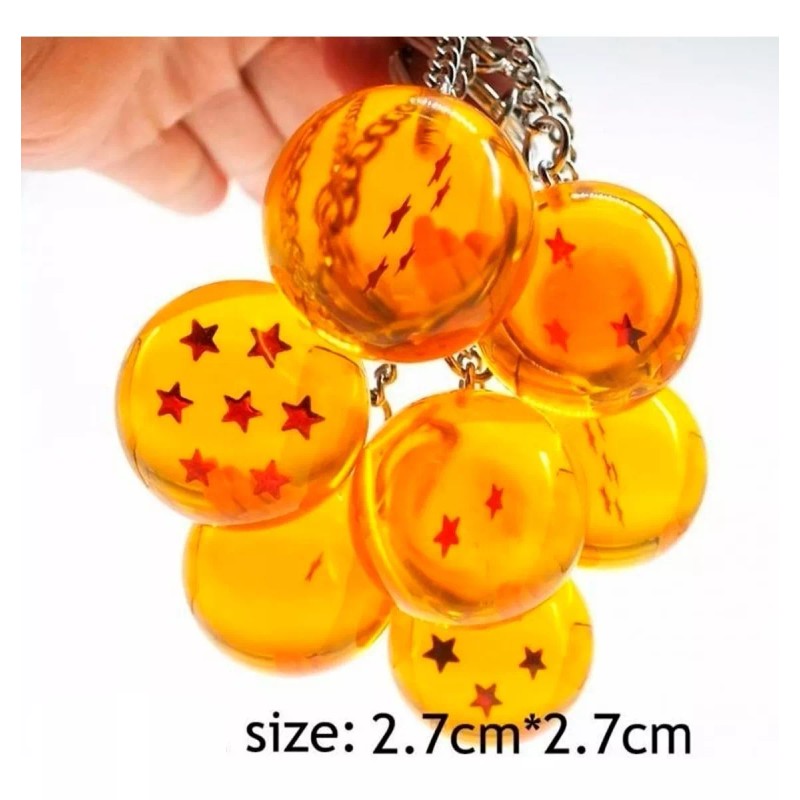 Veraly Llavero Dragon Ball Z Goku Esferas Del Dragón Estrellas