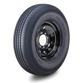 WINDA FC Trailer Tire Wheel Assembly ST235/80R16 10-Ply E 124L 8 Lug on 6.5" PCD Black Mod Rim