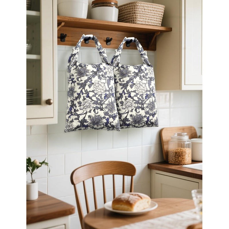 Reusable Bread Bags for Homemade Bread, 2 Pack XL Cotton