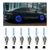 Dickno 6 PCS LED Flash Tyre Wheel Lights, Waterproof Tyre