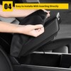 AOMSAZTO Armrest Covers for 2017-2022 CR-V Honda Black
