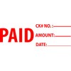 Paid Check No Amount Date with 3 Lines 4915-Self Inking