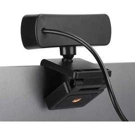 PUSOKEI Cámara Web USB 4K, Cámara Web HD con Micrófono, Rotación de 360°, Enfoque Automático para Zoom/Skype/Facebook, Grabación (Negro)